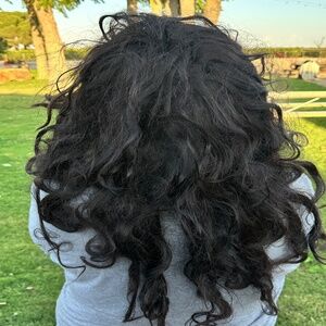 Brown Long Hair Wig Costume